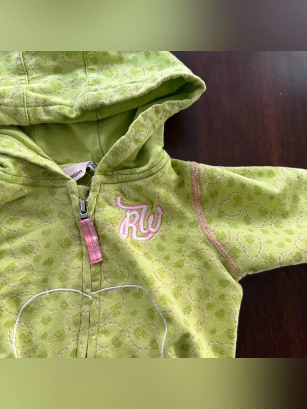 Y2K Rocawear Hoodie Baby Girl Size 0-6 M